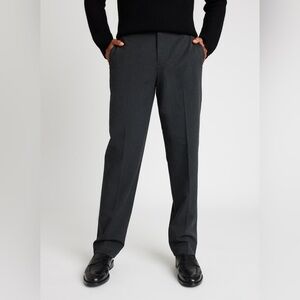 Kit and Ace Stellar Recycled Suiting Trousers Standard Fit Charcoal Size 32